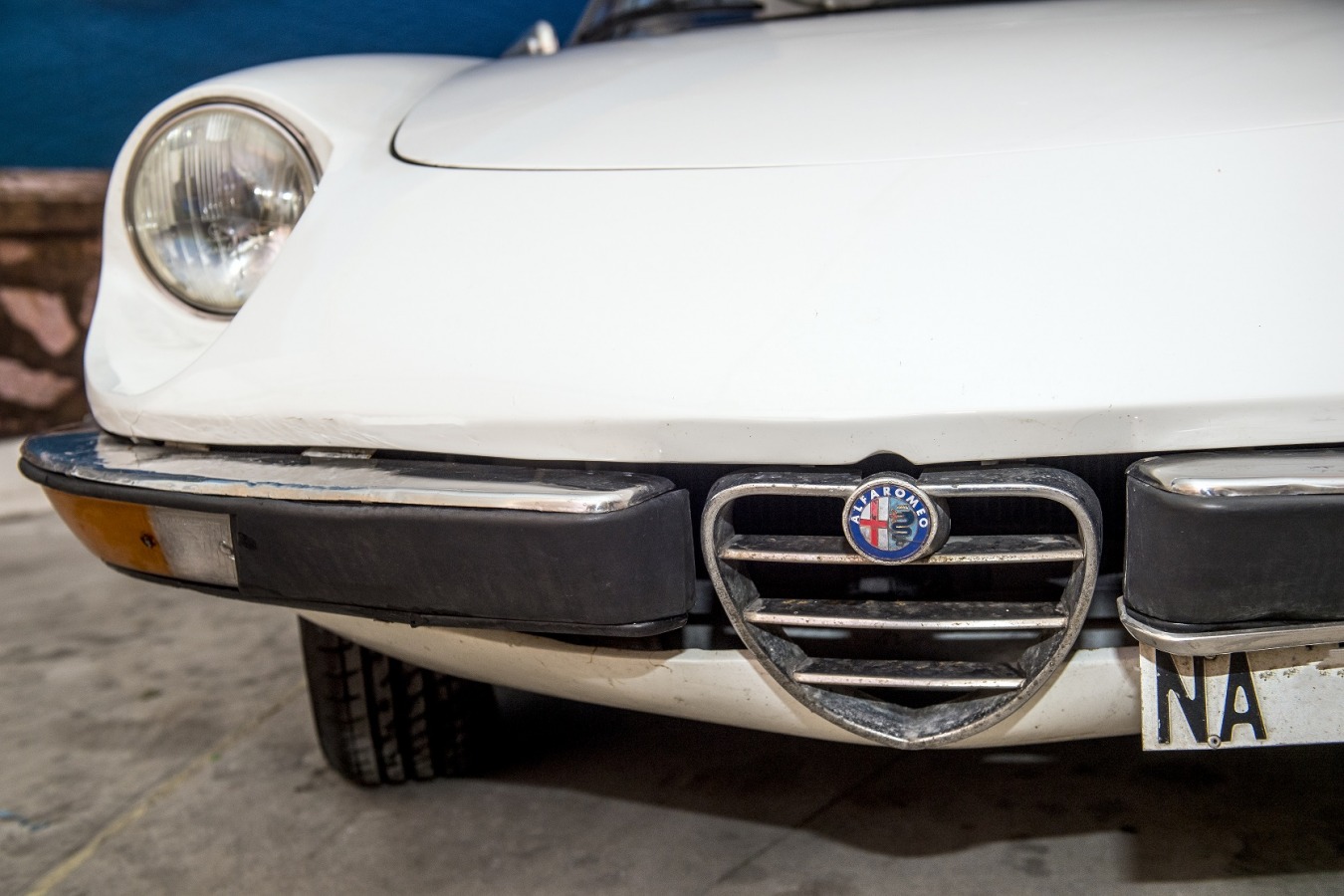 Classic Car Alfa Romeo Spider 90 75 Milano Blank allumage porte Boot Key